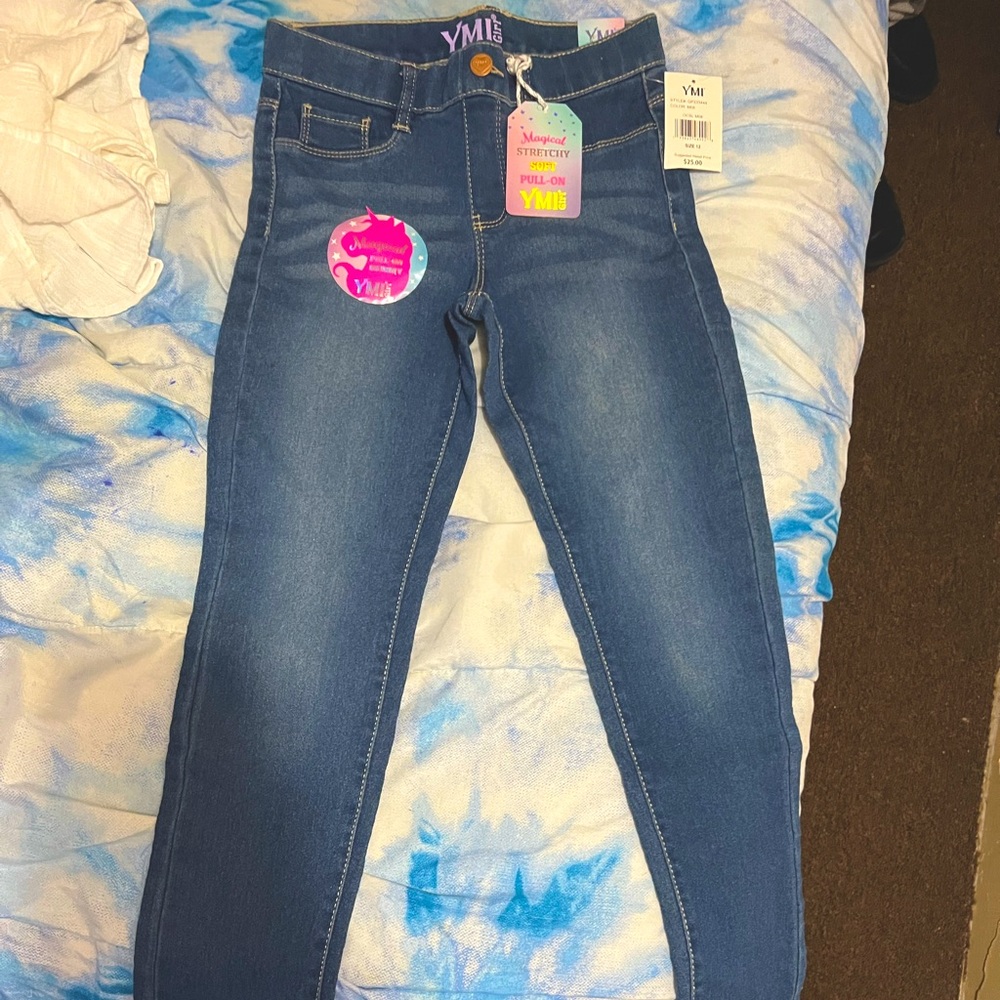 Size 12 girls pull on jeans
